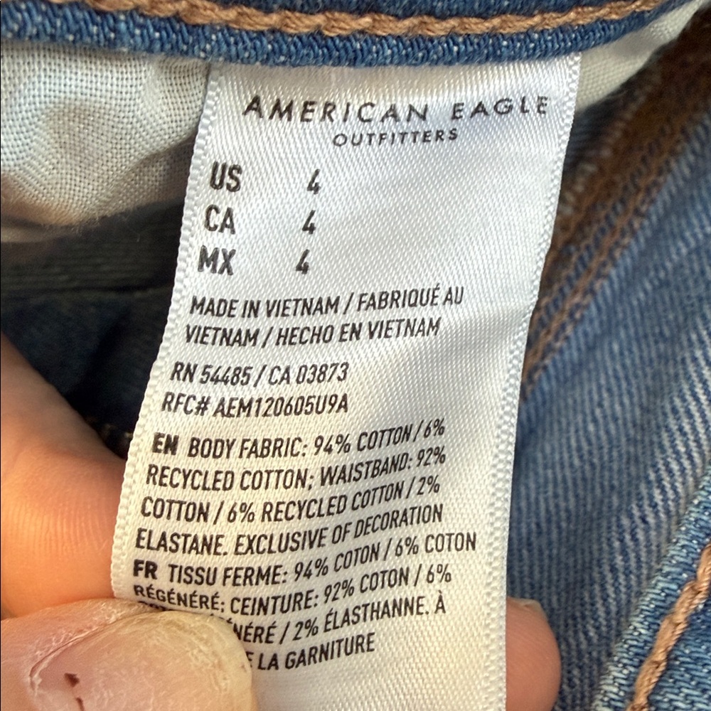 American Eagle Outfitters Blue Denim skort - Picture 5 of 6